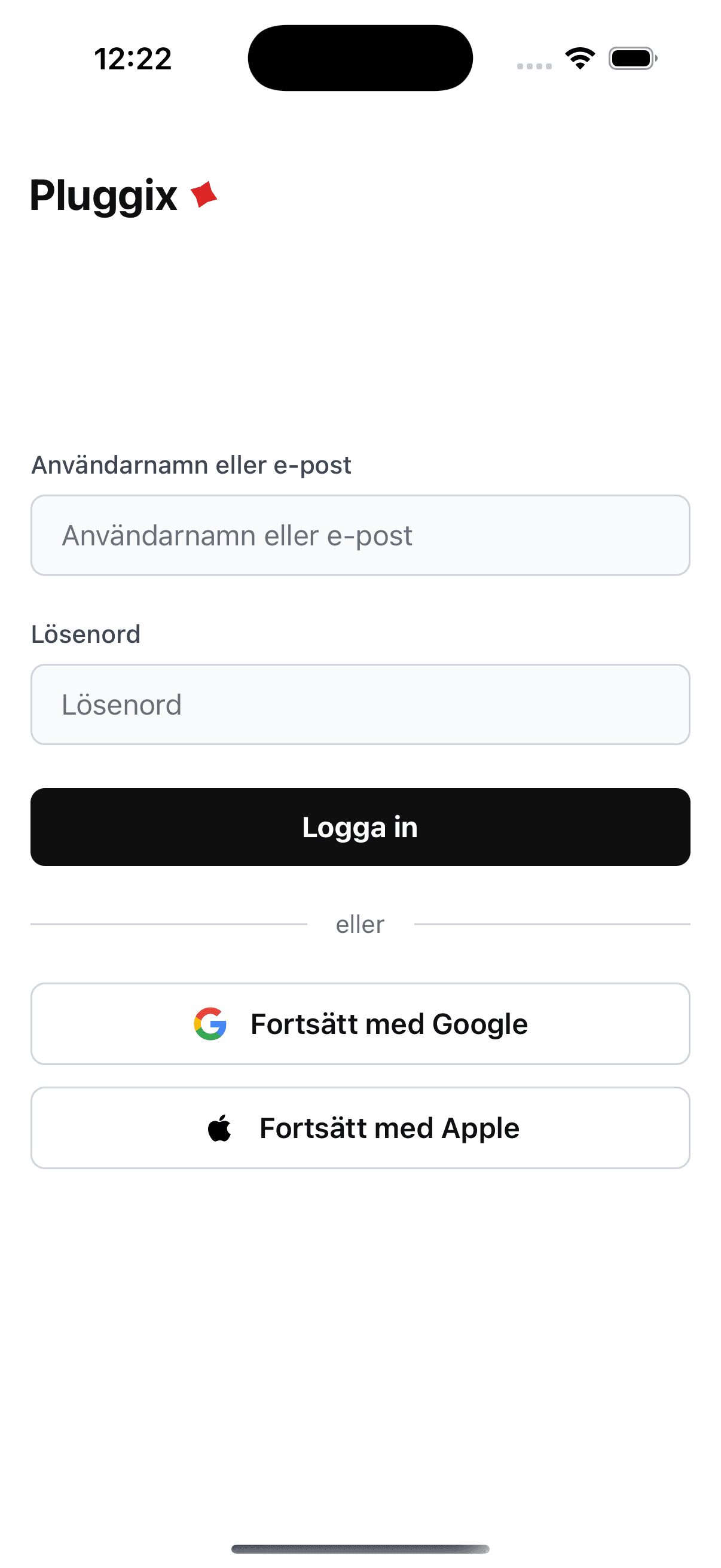 Pluggix app screenshot 1